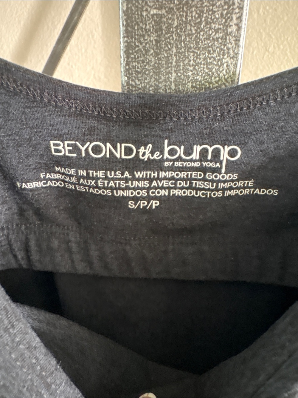 Beyond Yoga Beyond the Bump Uplevel Maternity Jumpsuit Sz S - Picture 3 of 4